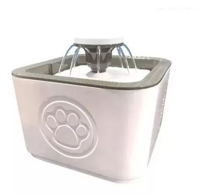 Fuente de agua para tu perro o gato. 2 litros